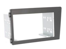 Radioblende VOLVO S60, S70, V70, C70 2000 -2004 2DIN schwarz Einbaurahmen Blende