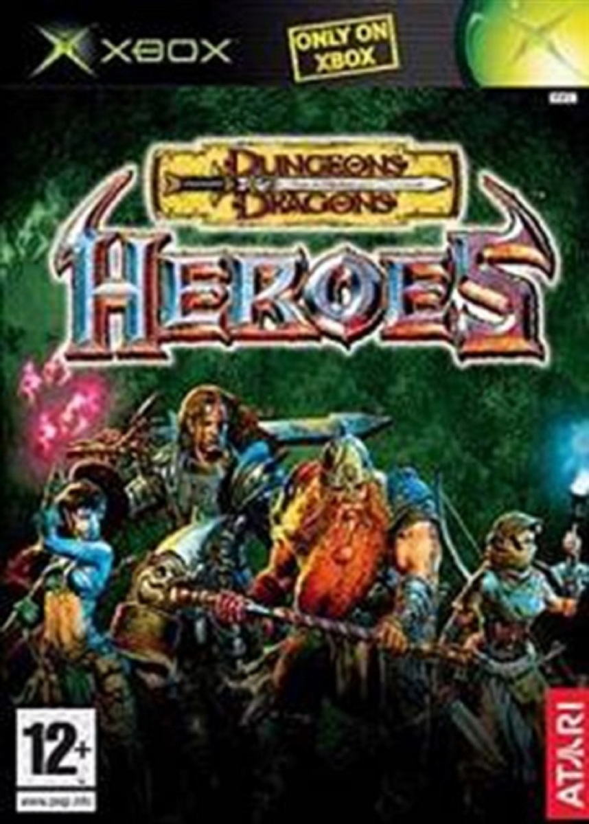 Dungeons & Dragons Heroes XBOX Retro Video Game Original UK