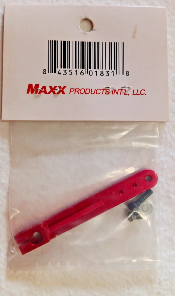 MPI MAXX #KA2003 ~NIP~ 2" ALUMINUM SERVO ARM, SINGLE, FUTABA - Image 2 of 2