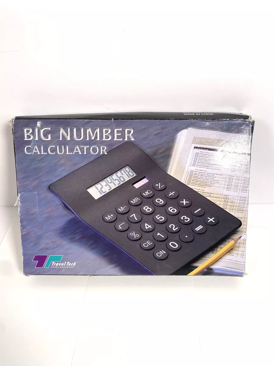 Big number calculator deals