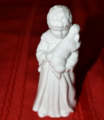 1983 Vintage Avon The Shepherd Boy With Lamb Nativity Collectibles Christmas
