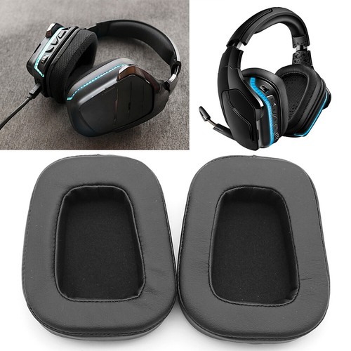 1 paire de coussinets d\'oreille en mousse pour Logitech G633 G933 (cuir protéin - Afbeelding 7 van 12