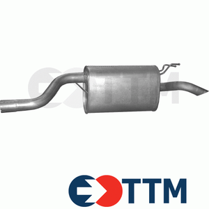 Marmitta Silenziatore Posteriore Per Fiat Punto 176 1.1 1993-1999 | Prodotto Da SIGAM Per OEM E Aftermarket