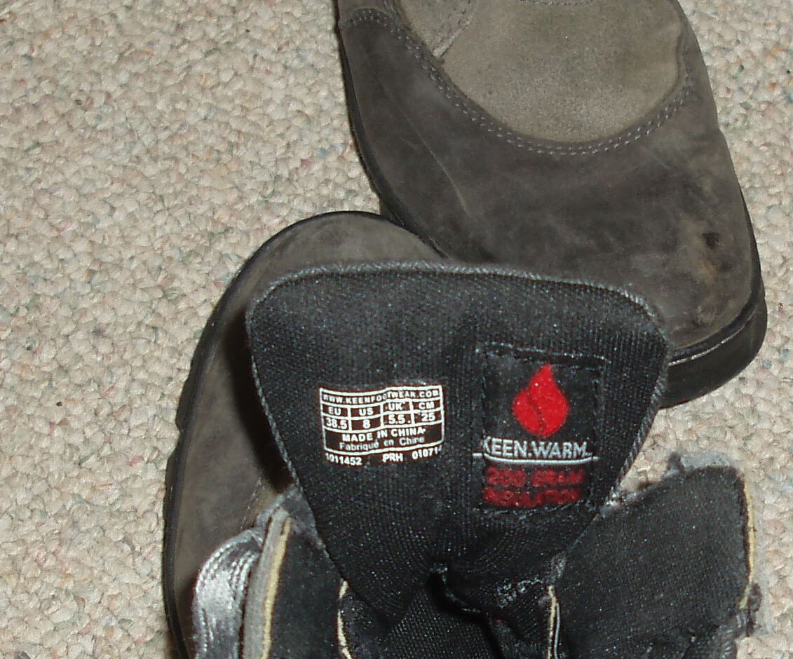 Stivali donna grigi KEEN 200 grammi isolamento thinsulate KEEN WARM taglia 8