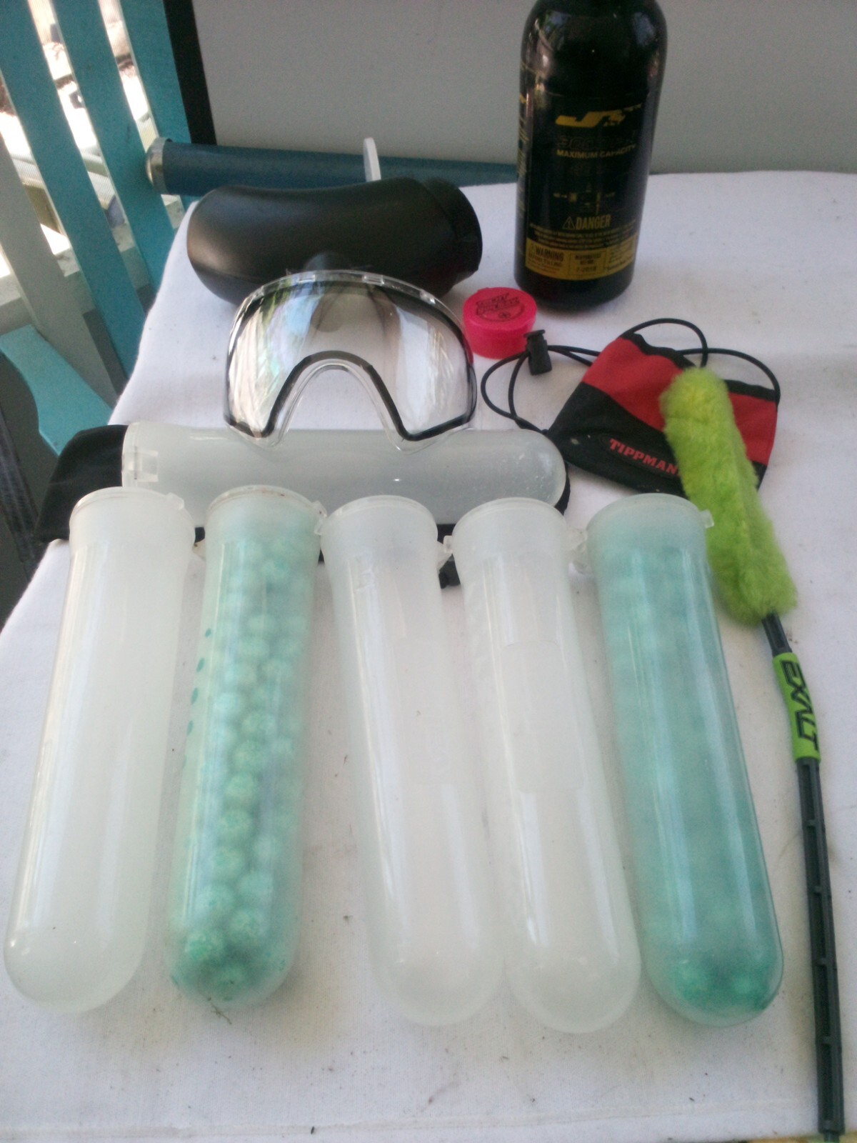  Etek 4 Electronic Paintball Marker Bundle Used