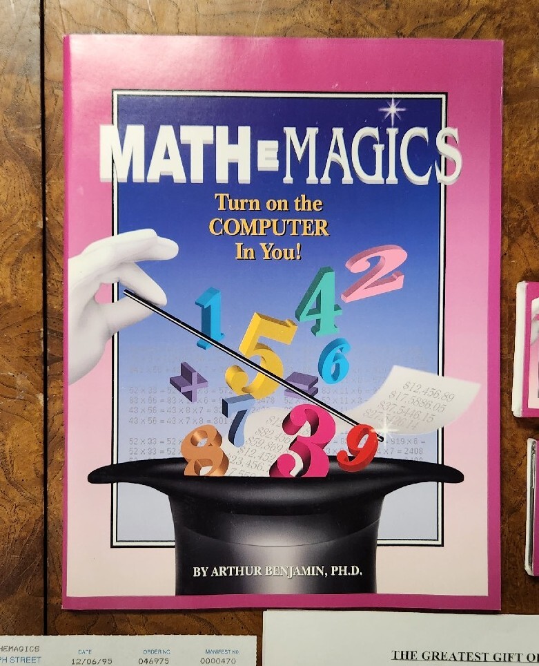 マスマジックス MATH MAGICS（マスマジックス）』 アーサー・ベンジャミン 算数/数学