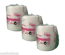 3M Medipore H Soft Cloth Surgical Tape 3" x 10yds #2863 3 Rolls