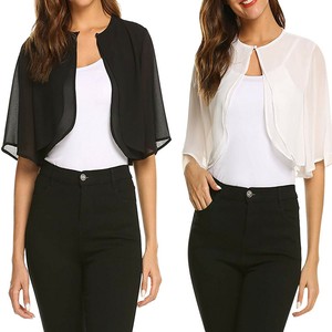 sheer short sleeve cardigan