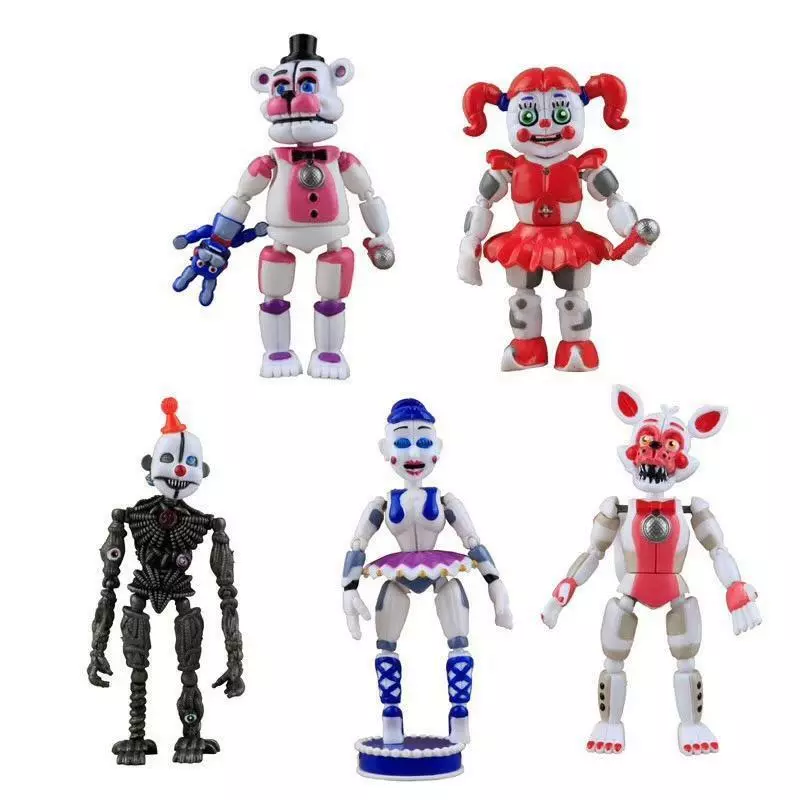 Puruuige Lot de 6 figurines FNAF sur le thème de la FNAF Five