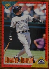 1994 Score Rookie/Traded #RT63 Howard Johnson Colorado Rockies