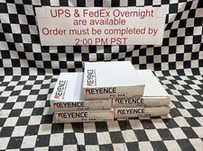 KEYENCE FIBER OPTIC CABLE, FU-35A, FU35A, Lot Of 5, SHIPSAMEDAY