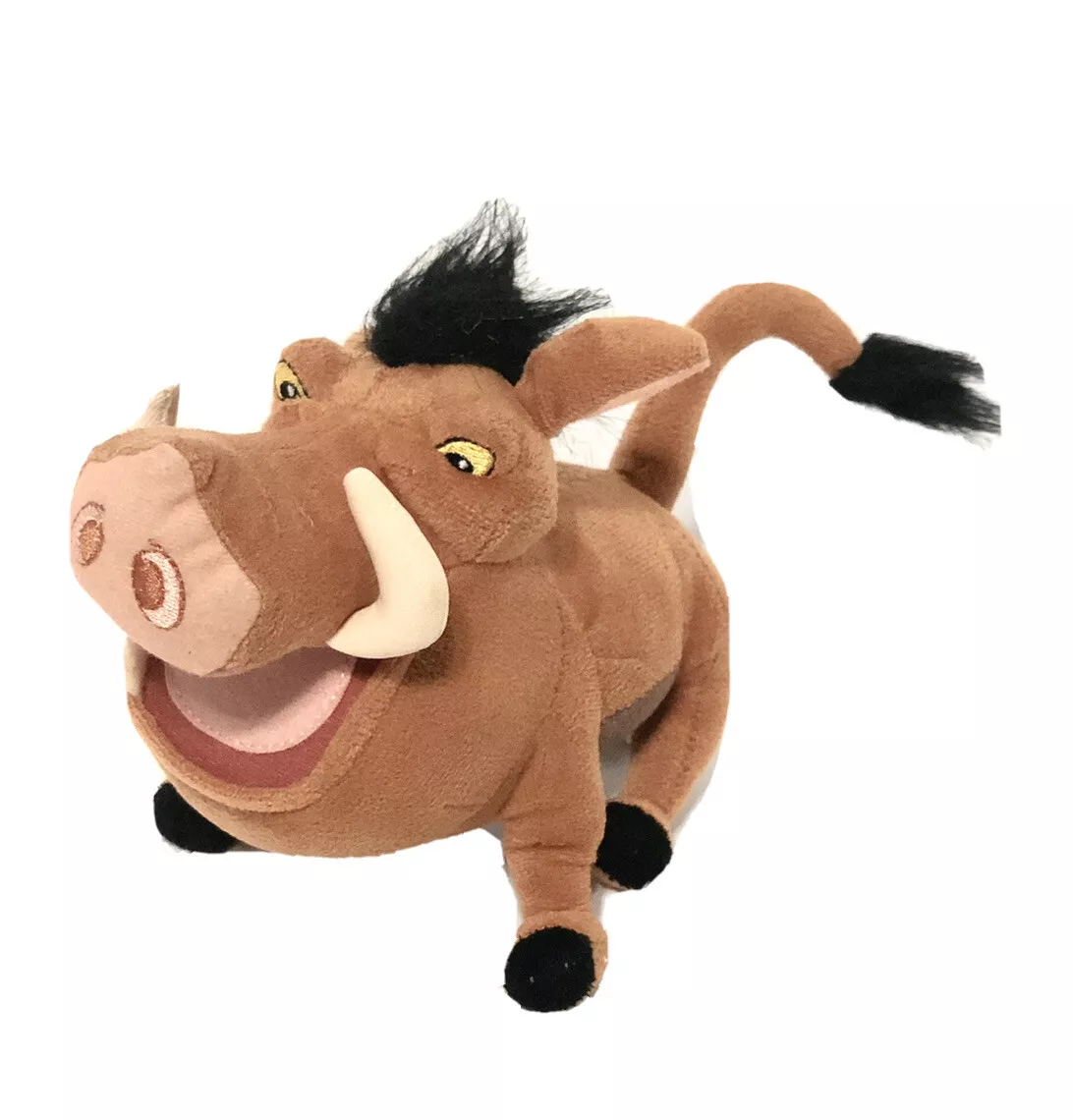 Disney Lion King PUMBA Plush 5 Stuffed Animal Wort Hog Movie TV Kids