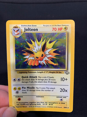 1995 jolteon pokemon card value Jolteon #20 Prices | Pokemon Jungle