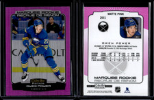 2022-23 O-Pee-Chee Platinum Marquee Rookie Matte Pink #201 Owen Power Rookie RC