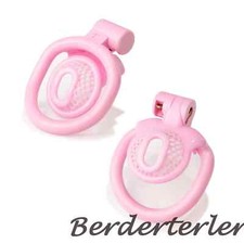 New 4 Rings Mini Positive Negative Chastity Cage Sissy Chastity Device