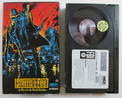BETA TAPE ''Streets of Fire'' 1984 MCA Home Video Betamax RARE