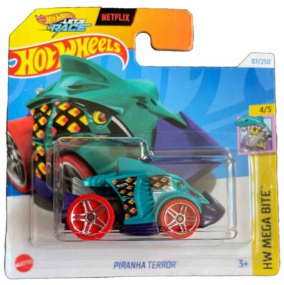 Hot Wheels Piranha Terror HW Mega Bite 4/5 2024 87/250 Spielzeugauto Fisch Kids