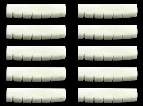 Guitar Bone Saddle Bone Bridge Pins Nut Guitar Luthier Saddle for Fender Gibson