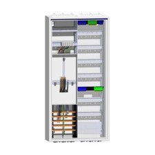 Hager Komplettschrank 1 Zähler Dreipunkt Verteiler 5reihig mit APZ 1100mm