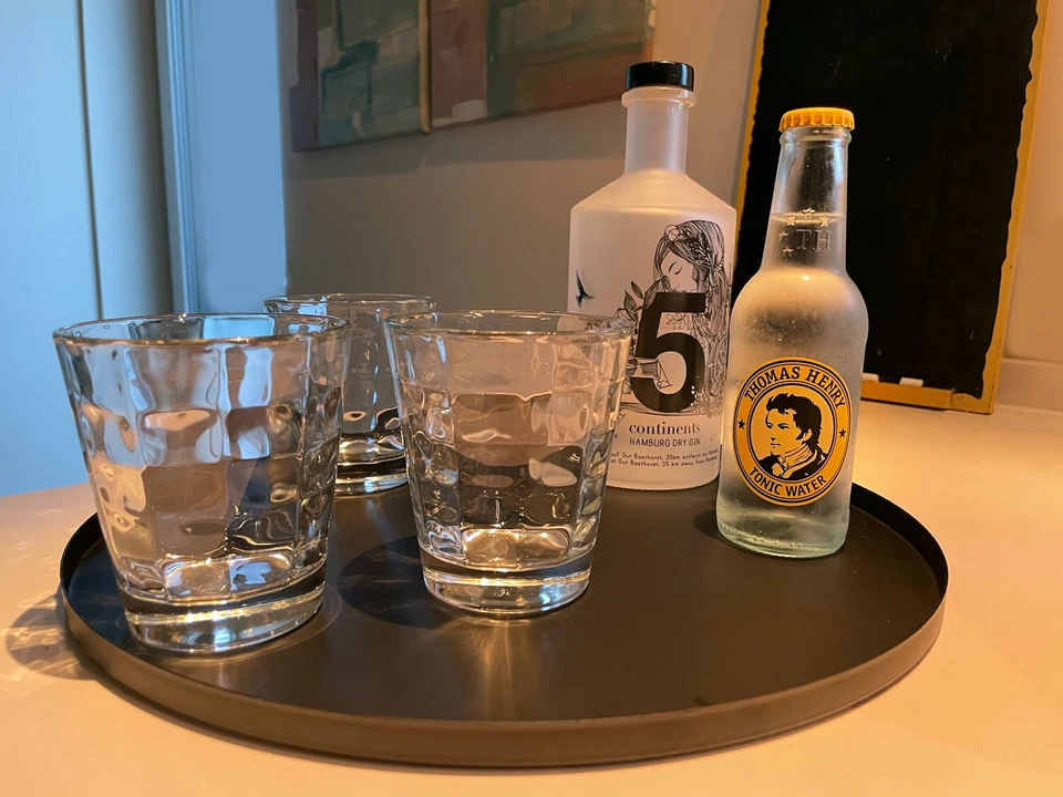 XL Metall Deko Tablett Rund 30-42cm Dekoteller Kerzentablett Servierteller Xmas - Bild 2 von 4