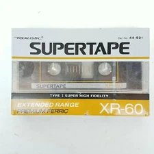 Realistic Supertape XR-60 Type I Super High Fidelity Cat. #44-921   44-921 44-92