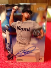 2020 Topps Chrome Robert Dugger Miami Marlins Rookie Autograph #RA-RD