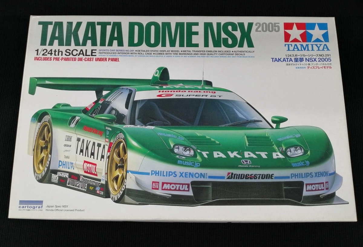 koseiタミヤ 1/24 TAKATA DOME NSX 2005 Tamiya 1/24 TAKATA DOME NSX 2005 Sports Car Series No.291 Plastic