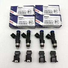 4X 52lb 550cc Fuel Injectors Bosch Fits For EV14 Audi A4 Golf Jetta Passat NEW