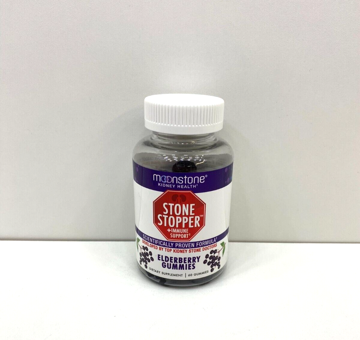 NEW Moonstone Kidney Health Stone Stopper Immune Support Elderberry