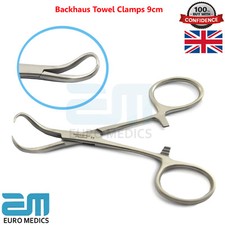 Dental Surgica Hemostat Backhaus Clamp Forceps Surgical Handle Plier Tools