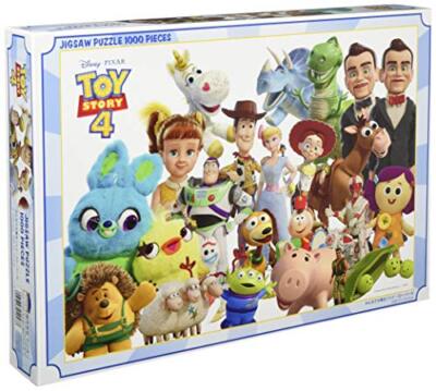 Toy Story 4 パズル1,000ピース フレーム付き Disney TOY STORY 4 Everyone gathers together ‎1000 piece puzzle