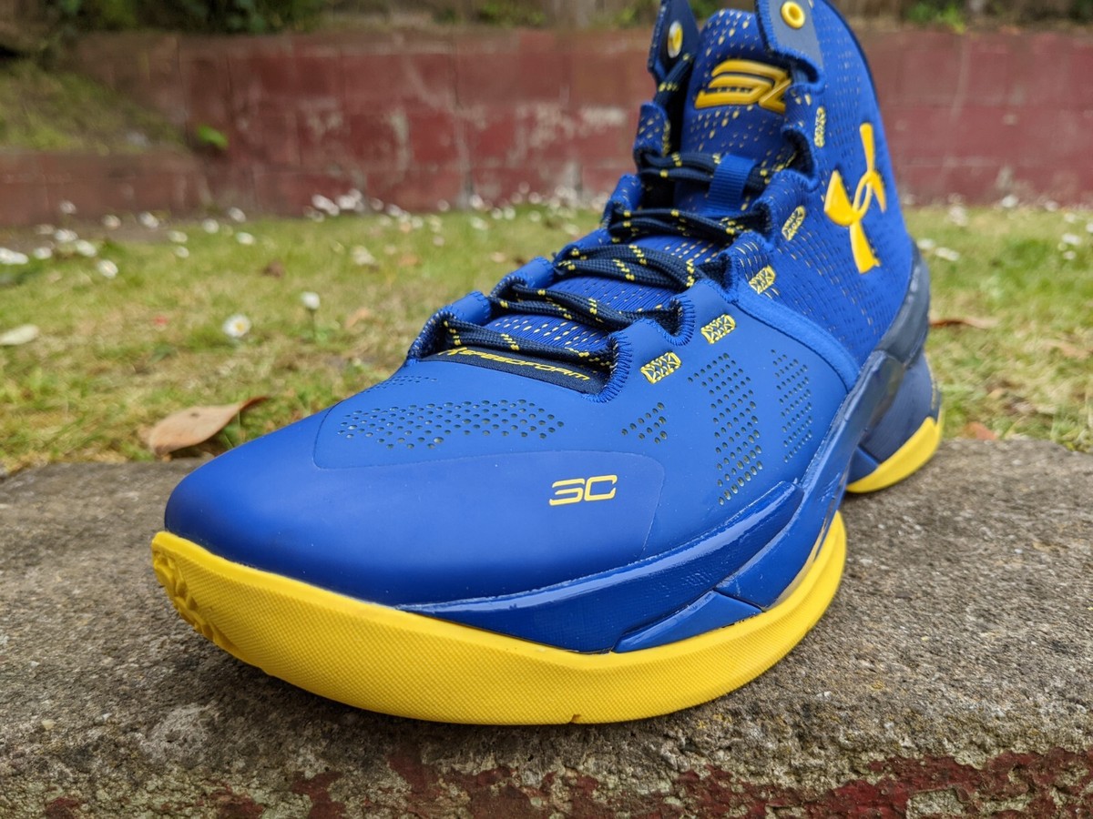 DS UNDER ARMOUR CURRY II 2 DUBNATION sz 9.5 mvp i iv 1 4