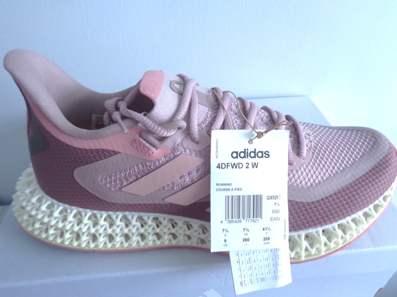 Adidas 4DFWD 2 women's trainers shoes GX9265 uk 6.5 eu 40 us 8 NEW+BOX