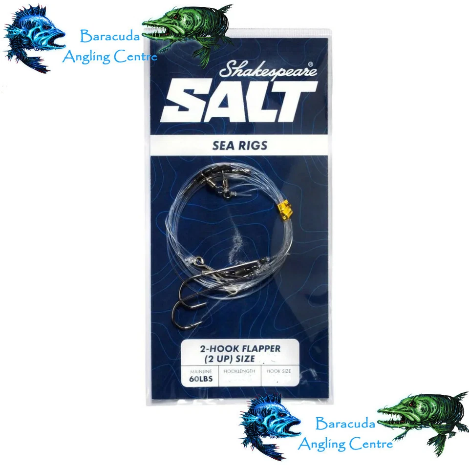 Shakespeare Sea Rigs 2-Haken Flapper (2up) Gr. 2