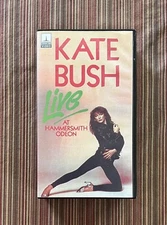 Kate Bush - Live At Hammersmith Odeon RARE VHS video '81