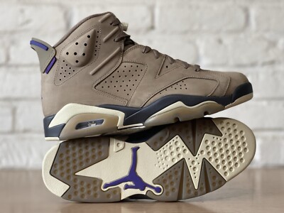 Nike Air Jordan 6 Retro Gore-Tex Brown Kelp FD1643-300 Women 11.5 / Men 10 Shoes