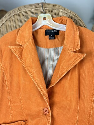 Outer Edge corduroy jacket orange XL | eBay