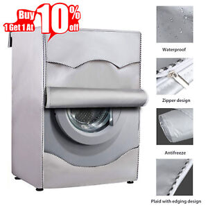 Washing Machine Cover Waterproof Dustproof Durable For Front Load Washer/Dryer
