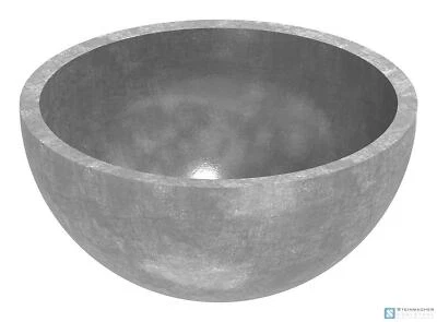 Edelstahl Halbhohlkugel Ø40mm, ungeschliffen, V2A | STEINBACHER©