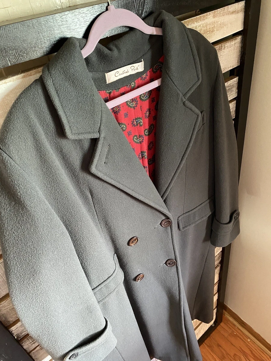grey wool jacket womens