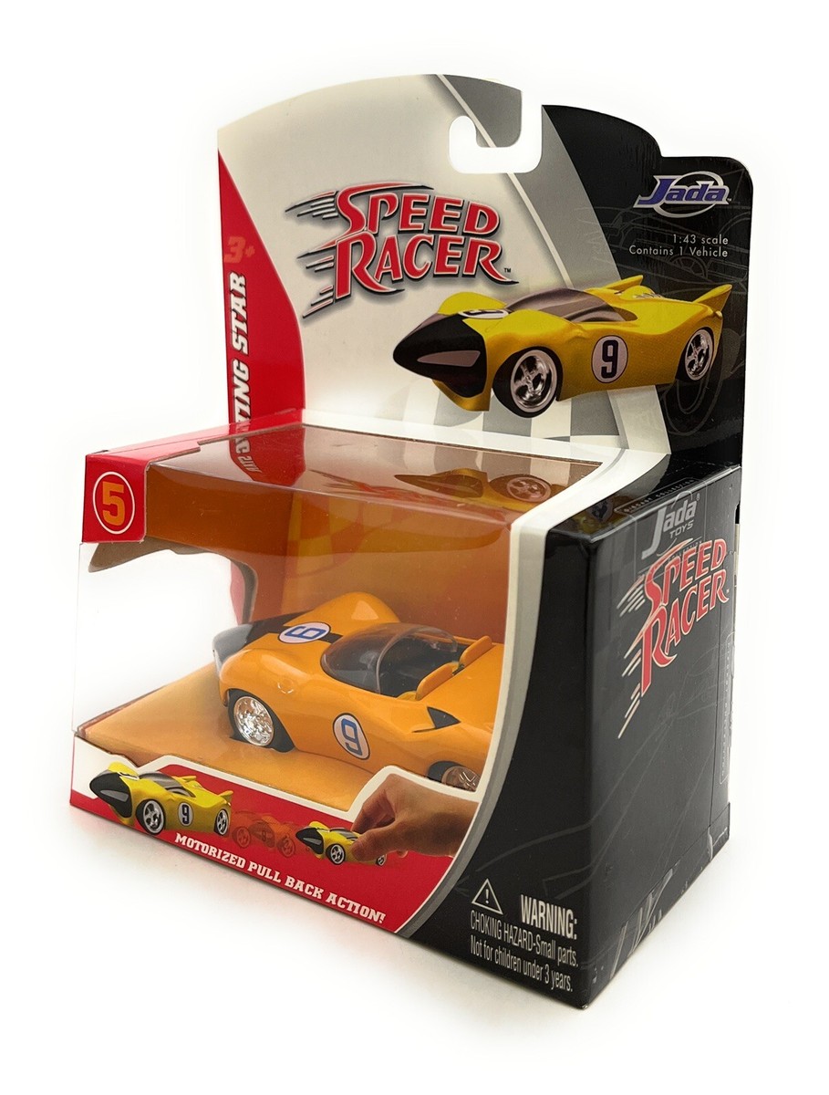 Jada 1:43 Scale Speed Racer Shooting Star #9 Motorized Pull