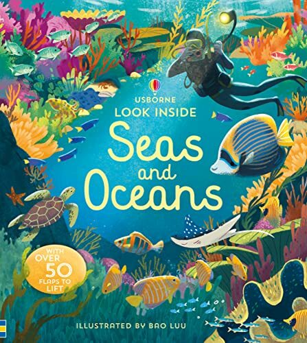 Look Inside Seas and Oceans: 1 By Megan Cullis,Bao Luu,Bao Luu