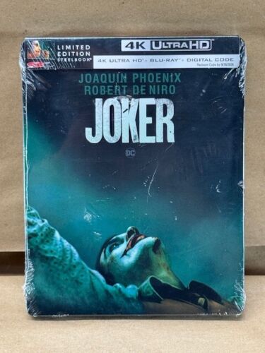 Joker (SteelBook) (4K Ultra HD + Blu-Ray +Digital)