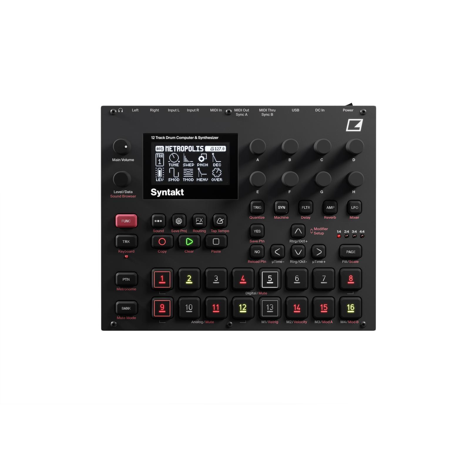 Thumbnail - Elektron Syntakt Incl. Pl-2s Protective Cover - Bundle Set