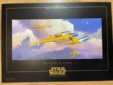 Vintage Star Wars Douglas Doug Chang Sith Space Concept Kunstdruck Lithographie