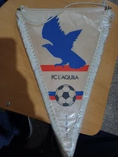 GAGLIARDETTO PENNANT ORIGINALE CALCIO L'AQUILA