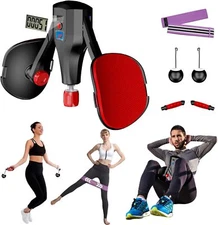 4 in 1 Thigh Master, 0-60 KG Resistance Kegel Trainer Pro with 4 Replaceable 