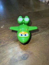 Super Wings Mira 2.5 in Action Figure Green Plane Airplane Transforming Toy#