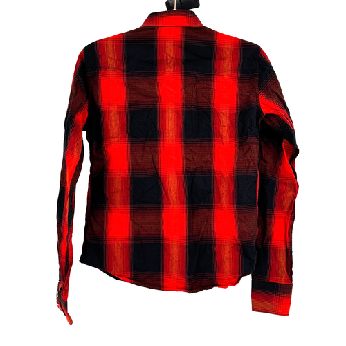 Panhandle Slim Pearl Snap Western Shirt Women's Small Red Black Cowgirl Rodeo - Picture 6 of 7