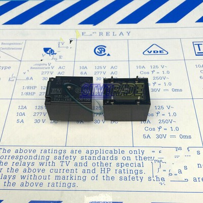 ONE Relay JS1-24V-F AJS1312F 5-Pin 10A 24VDC NEW #A6-31